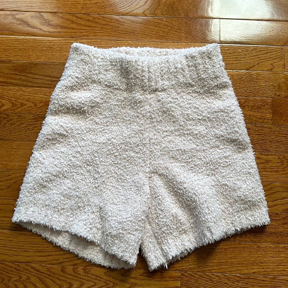 Light pink skims cozy shorts